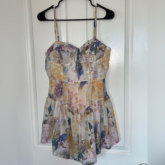 Cider mini floral dress size M - Picture 1 of 5